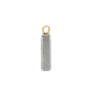 Damascus Reliquary Pendant Pentagon